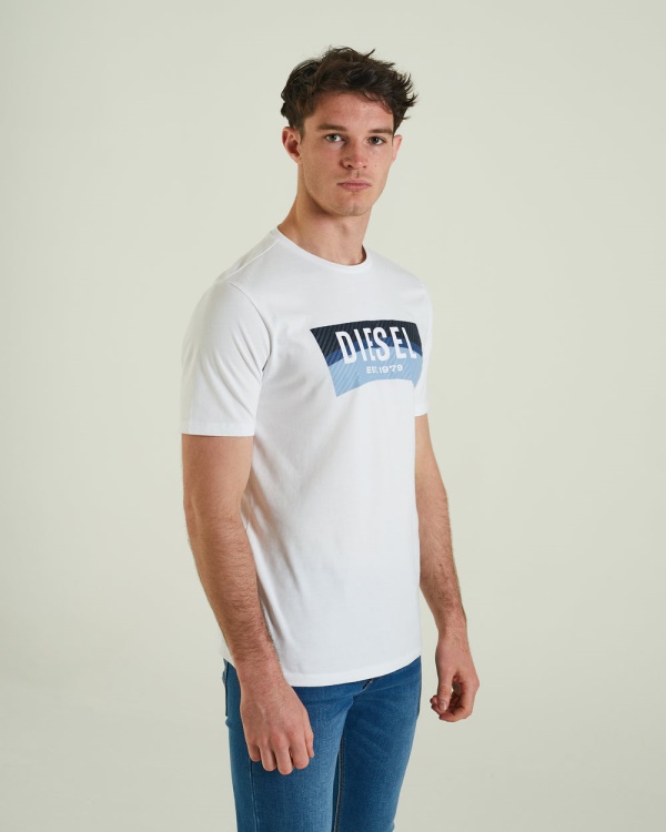 Diesel Kylan Tee Dove Black