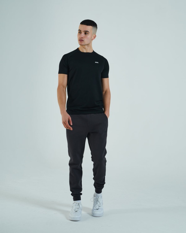 Diesel Aaro Tee New Black Red