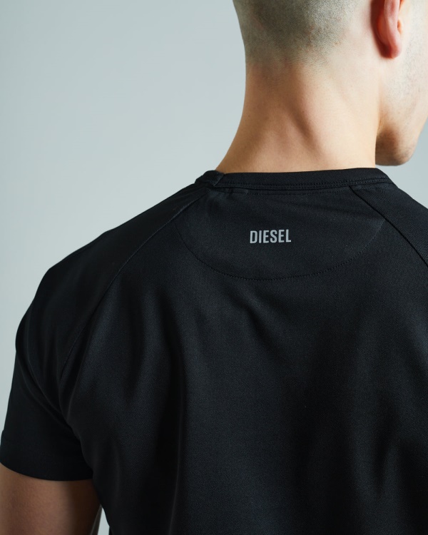 Diesel Aaro Tee New Black Red