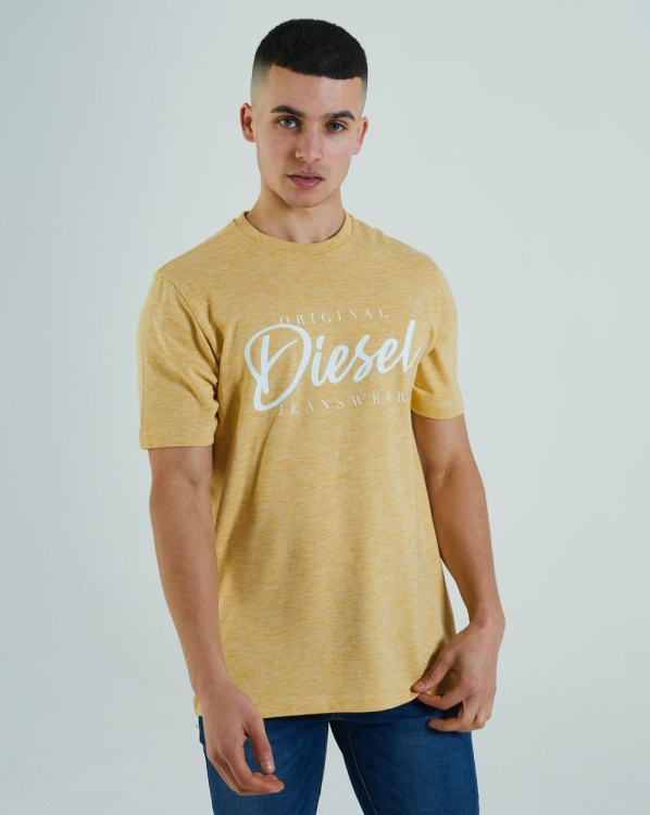 Duane Tee Ochre Diesel Black