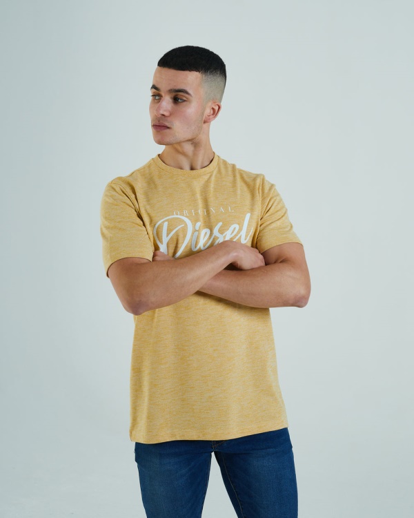 Duane Tee Ochre Diesel Black