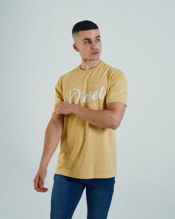 Duane Tee Ochre Diesel Black