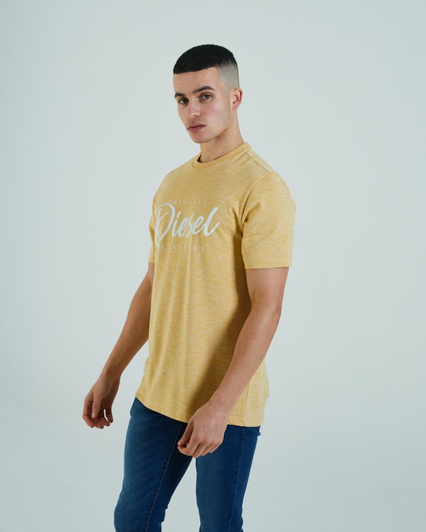 Duane Tee Ochre Diesel Black