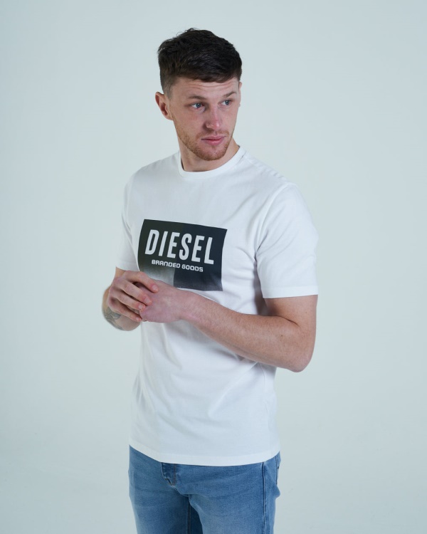 Diesel Kane Tee Dove Wine