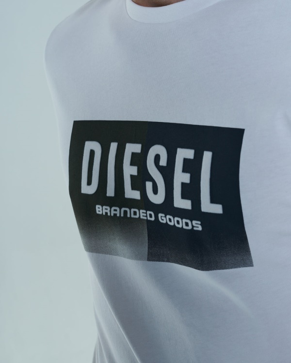 Diesel Kane Tee Dove Wine