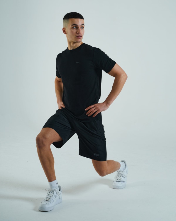 Diesel Thanos Tee New Black Yellow