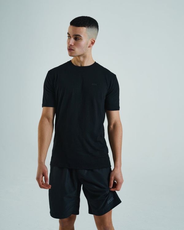 Diesel Thanos Tee New Black Yellow