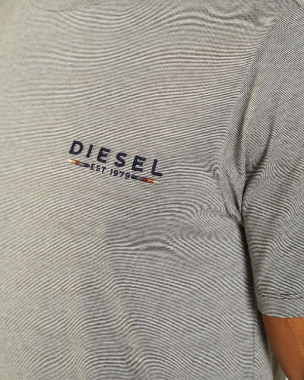 Diesel Freddie Tee Silt Stone Red
