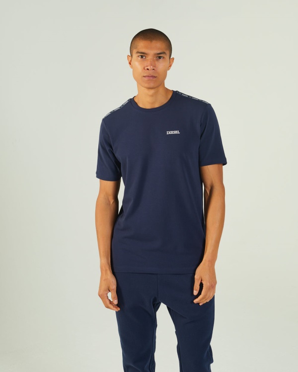 Hugo Tee Navy Blazer Diesel Red