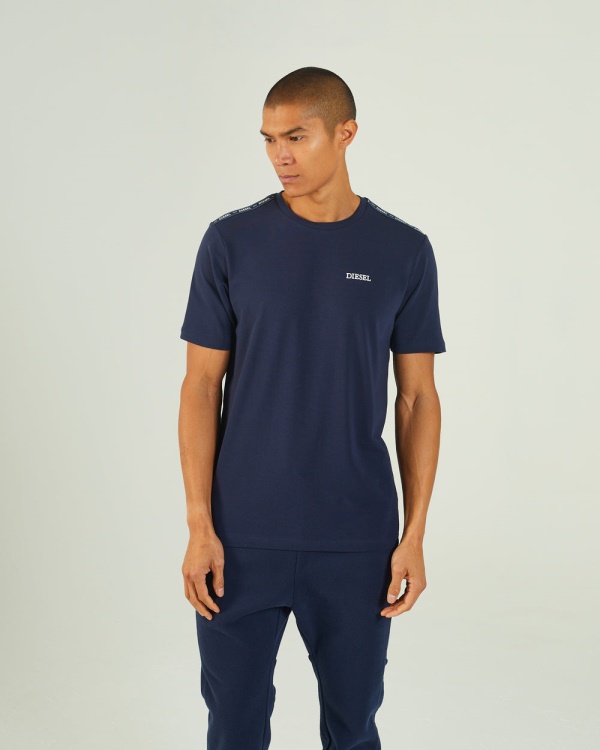 Hugo Tee Navy Blazer Diesel Red