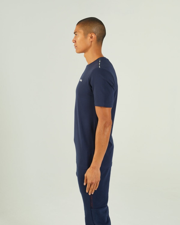 Hugo Tee Navy Blazer Diesel Red