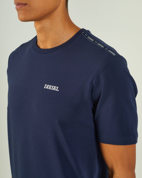 Hugo Tee Navy Blazer Diesel Red