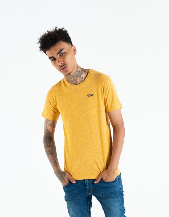 Basic Matt O Neck Tee Citrus Diesel Blue