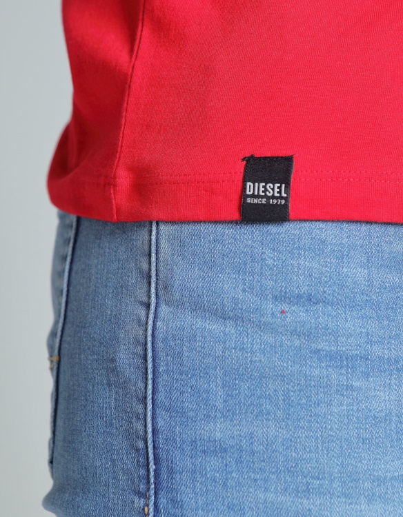 Basic Scott L/S Barbados Cherry Diesel Green