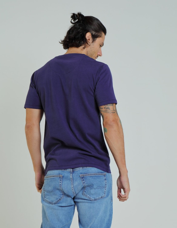 Basic Brett Pocket Tee Eclipse Blue Diesel
