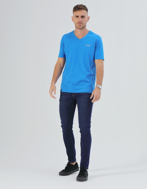 Diesel Basic Scott V-Neck Prince Blue Khaki