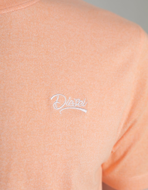 Basic Matt T-Shirt Coral Diesel Blue