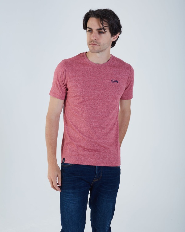 Basic Matt O Neck Winterberry Diesel Black