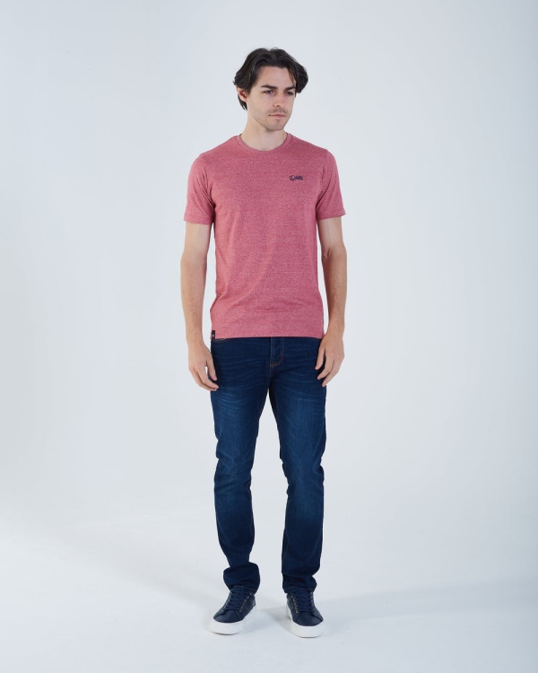 Basic Matt O Neck Winterberry Diesel Black