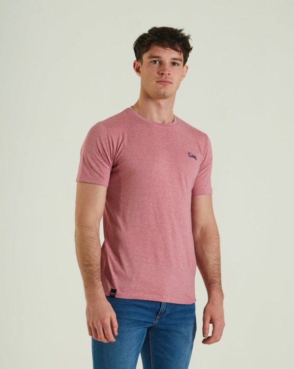 Pink Diesel Basic Matt O Neck Heather Rose