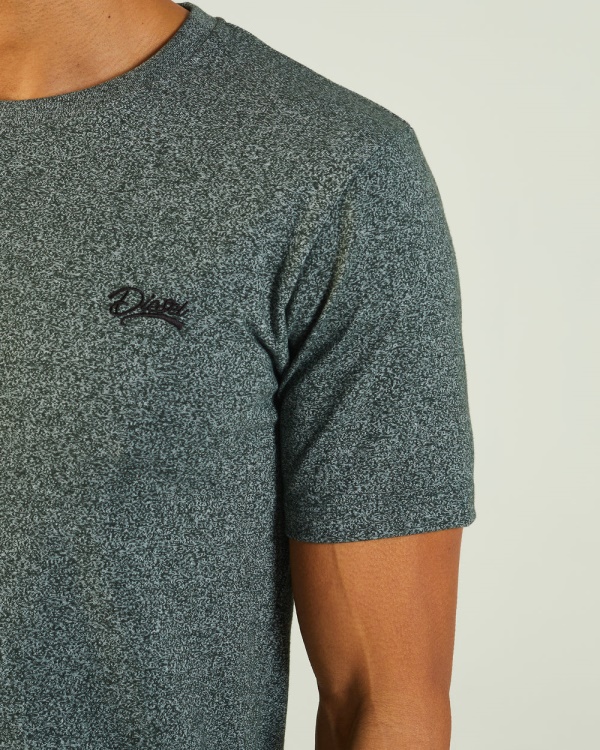 Brown Diesel Basic Matt O Neck Pine Green