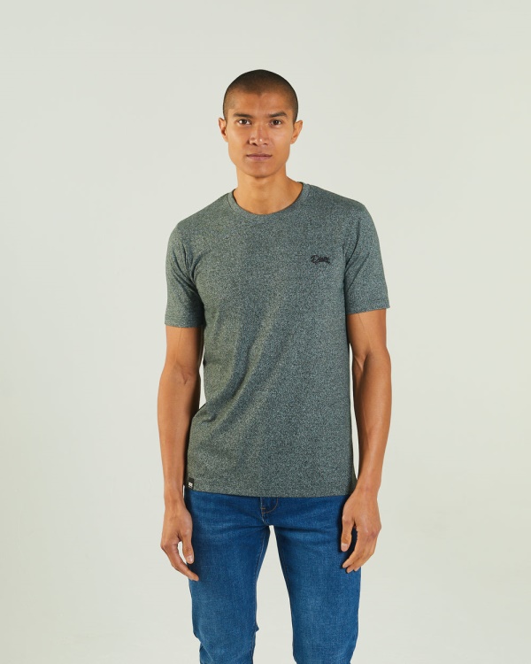 Brown Diesel Basic Matt O Neck Pine Green