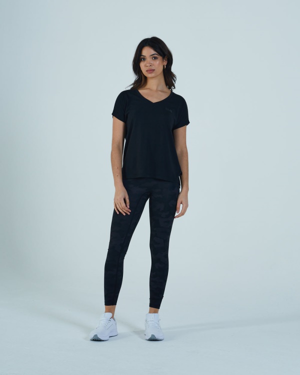 Diesel Lake T-Shirt Black Pink