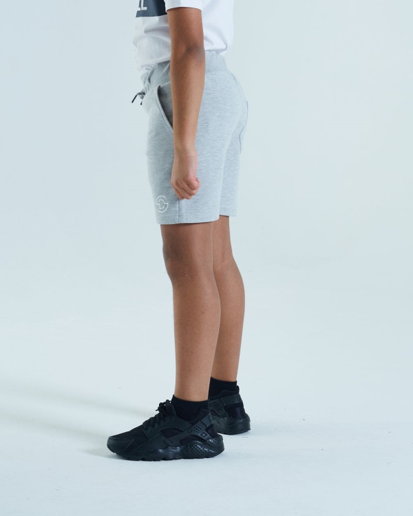 Malcolm Shorts Grey Melange Diesel Grey