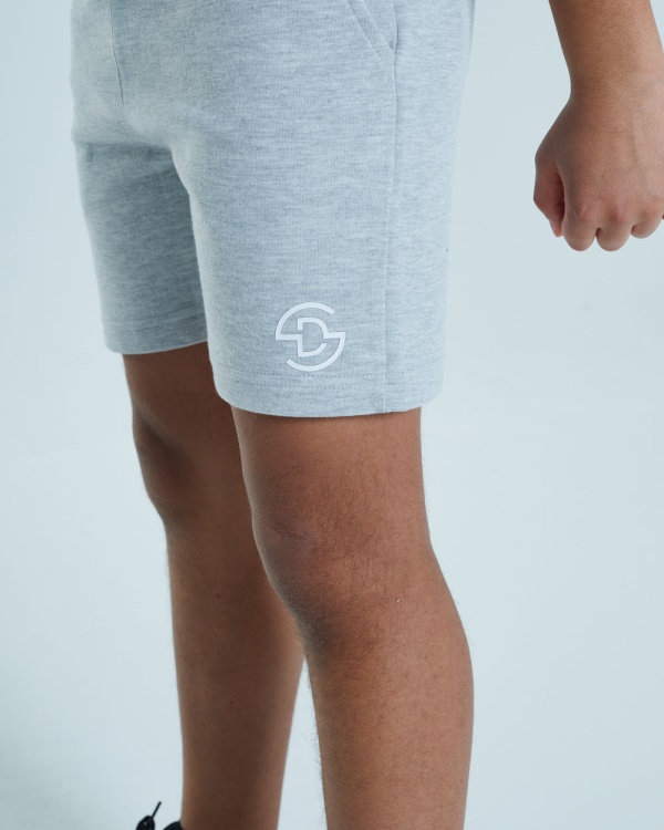 Malcolm Shorts Grey Melange Diesel Grey