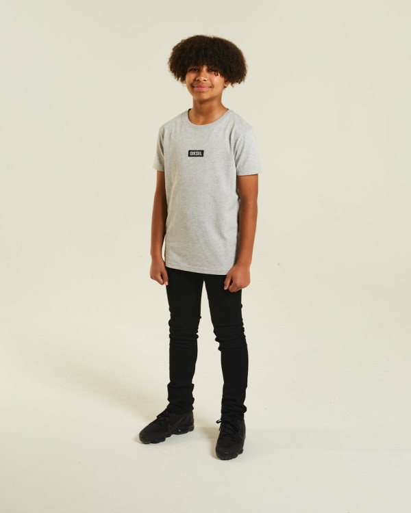 Jim Tee Grey Melange Diesel