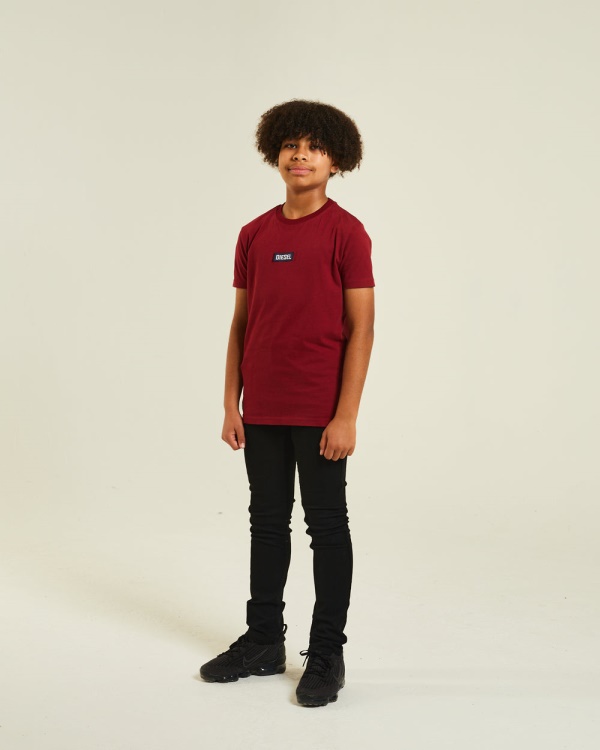 Diesel Jim Tee Red