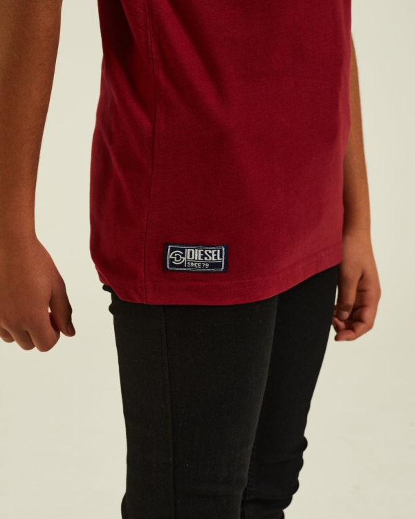 Diesel Jim Tee Red