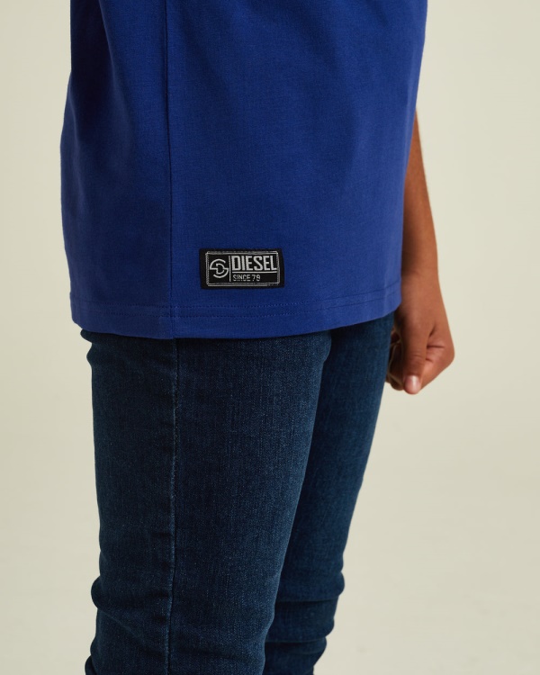 Blue Tafty Tee Cobalt Diesel