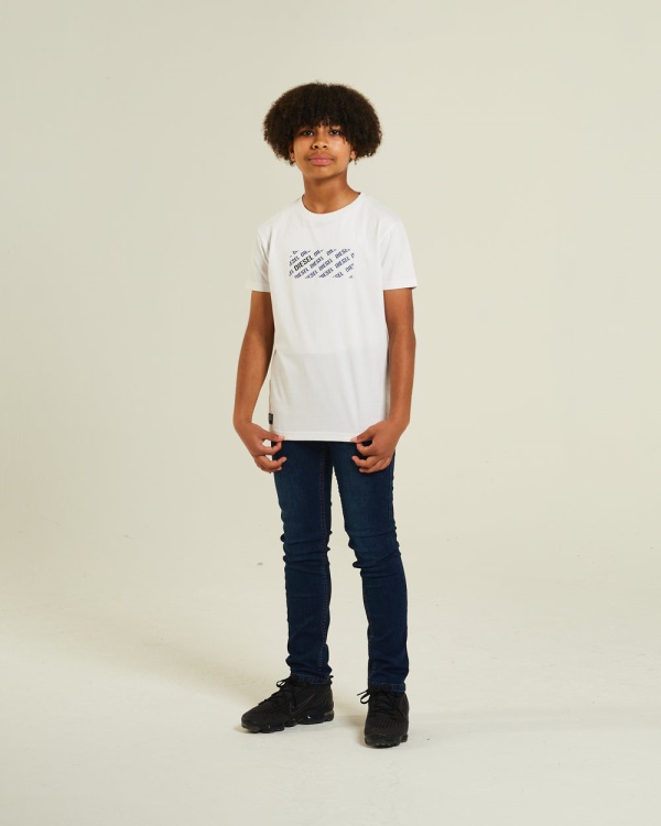 Diesel Tafty Tee White