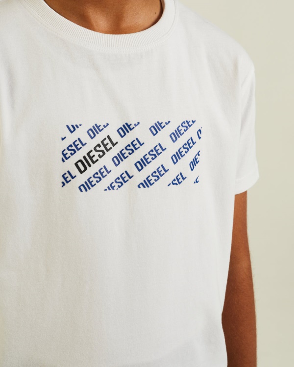 Diesel Tafty Tee White