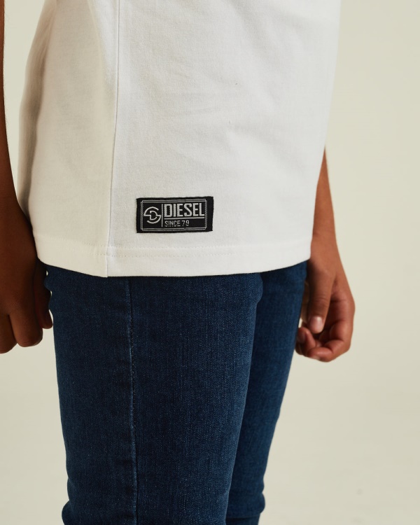 Diesel Tafty Tee White