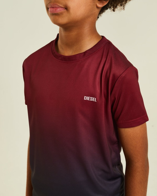 Diesel Myles Tee Red/Navy