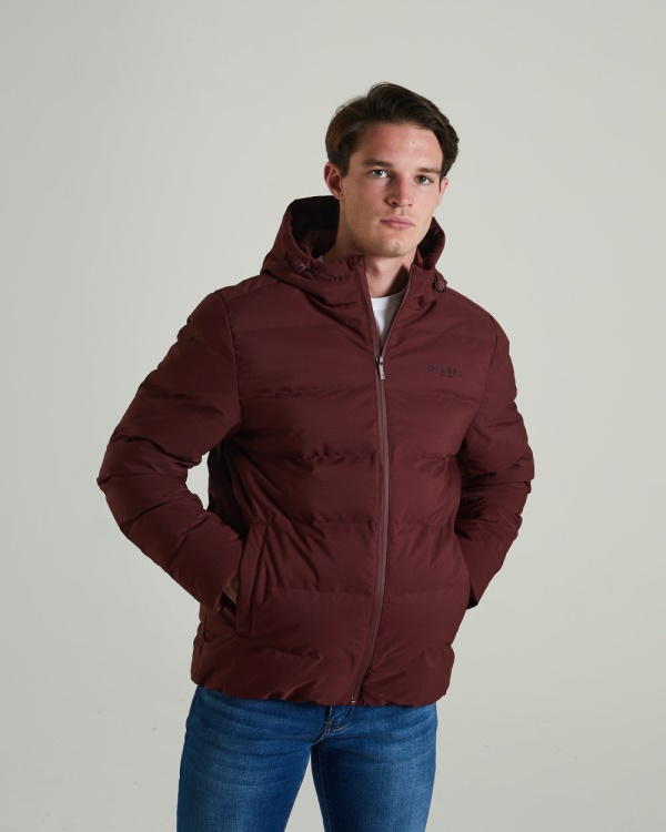 Diesel Honor Jacket Vineyard Red