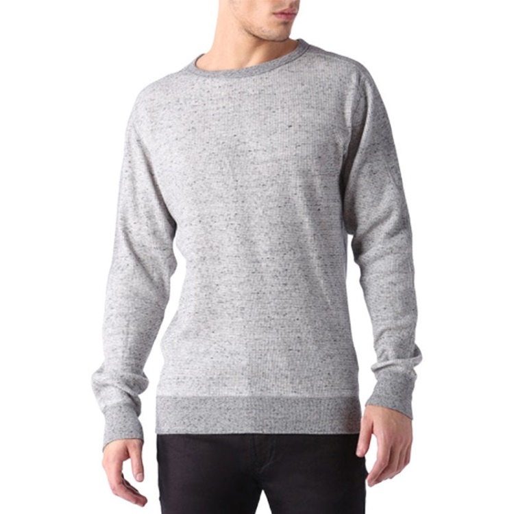 S Erastos Men's Sweatshirt Crew Neck Long Sleeve Casual Pullover Jumper Diesel