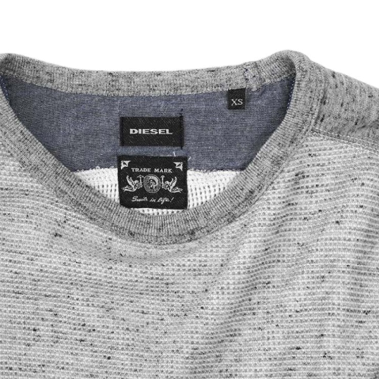 S Erastos Men's Sweatshirt Crew Neck Long Sleeve Casual Pullover Jumper Diesel