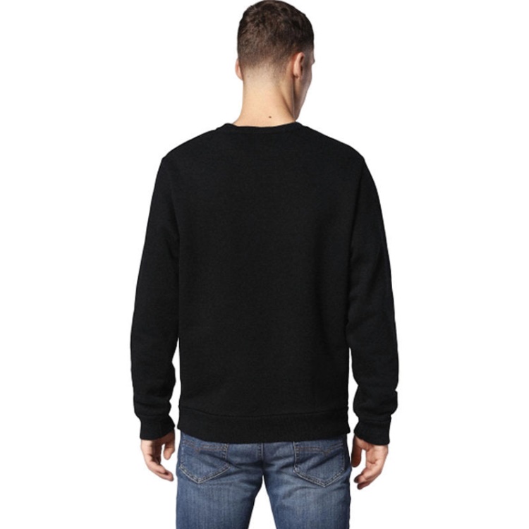 S Samuel Felpa 900 Men's Sweatshirt Crew Neck Long Sleeve Pullover Jumper Diesel