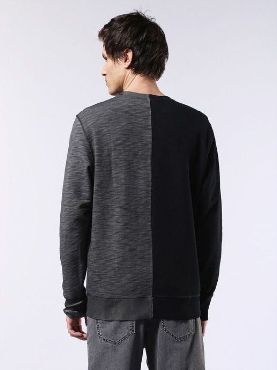 Diesel S Joe Nc Felpa Men's Mohawk Head Sweatshirt Pullover Long Sleeve Jumper