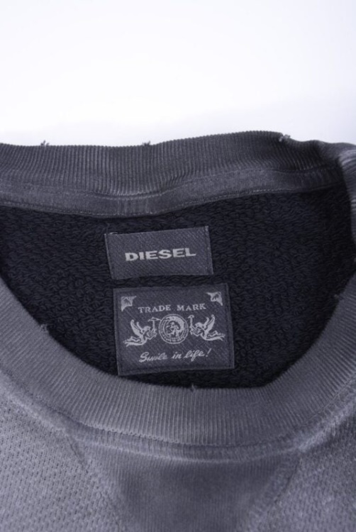 Diesel S-D Sweat Men's Sweatshirt Crew Neck Long Sleeve Casual Pullover Jumper