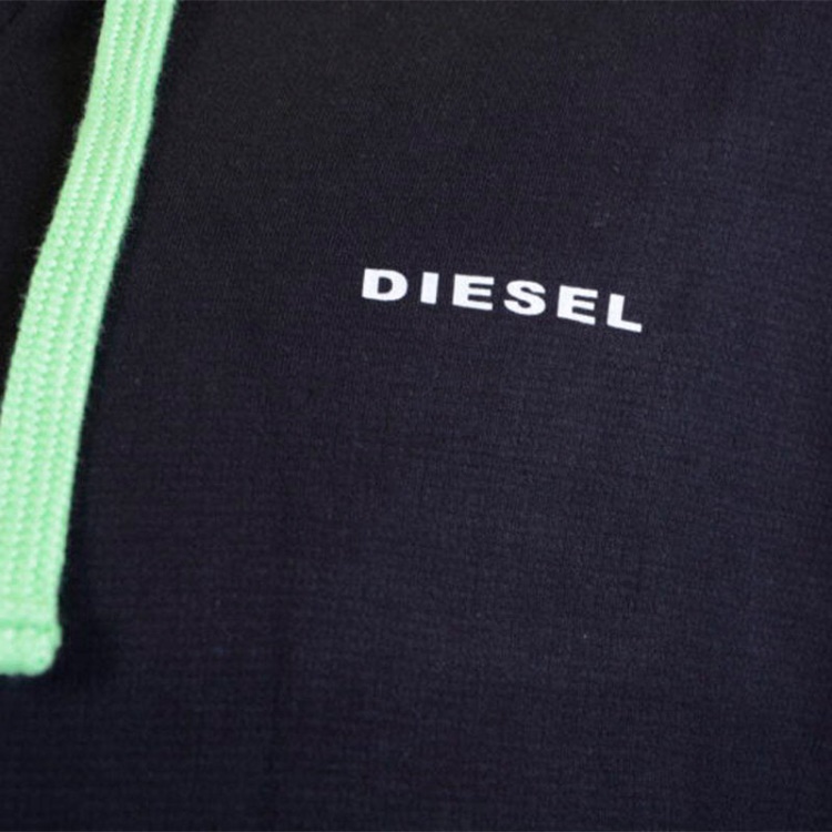 Diesel Brianz Men's Hoodie Lounge Wear Full Zip Casual Sweatshirts Hood Sports