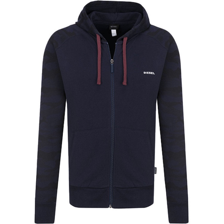 Diesel Brianz Men's Hoodie Lounge Wear Full Zip Casual Sweatshirts Hood Sports