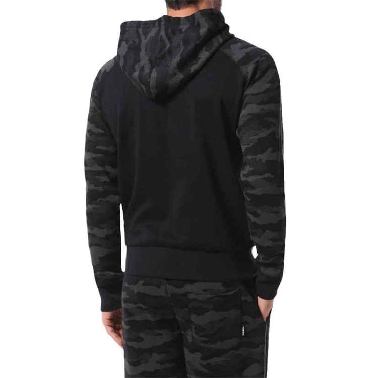 Diesel Brianz Men's Hoodie Lounge Wear Full Zip Casual Sweatshirts Hood Sports