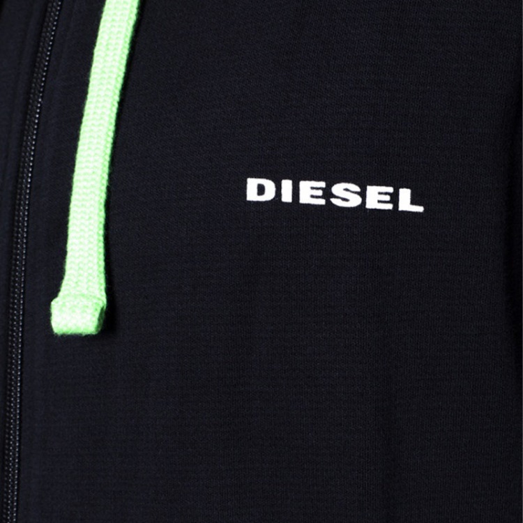 Diesel Brianz Men's Hoodie Lounge Wear Full Zip Casual Sweatshirts Hood Sports