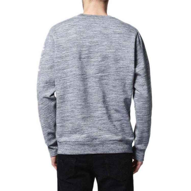 S Shins Men's Pullover Sweatshirt Regular Fit Casual Long Sleeves Outwear Diesel