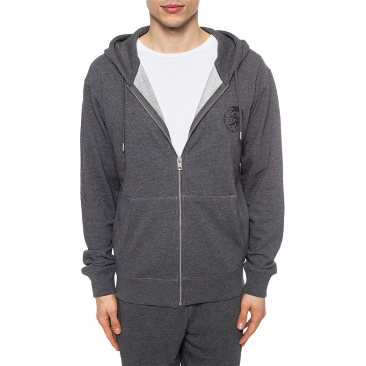 Diesel Brandon Men's Hoodie Mohawk Lounge Wear Full Zip Casual Sweatshirts Hood