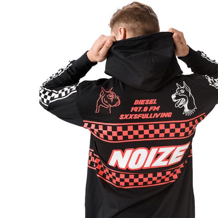 Diesel T Prodigy Men's Sweatshirt Hoodie Regular Fit Casual Long Sleeves Pullover